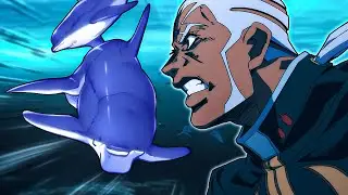 Most powerful being in the world gets mogged by a dolphin