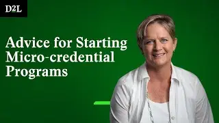 Advice for Higher Education Institutions Starting Micro-credential Programs
