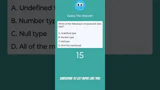 Guess The Answer! #3 #javascript #programming #coding #test #mcq #logical #guessing #guess