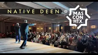 Native Deen at MAS Convention in Houston, Texas