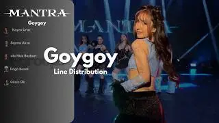 Mantra - Goygoy (Line Distribution + TR Lyrics)