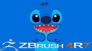 Stitch - Zbrush Speed Sculpt