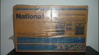 NATIONAL RX-5400 FM/AM Stereo Radio Cassette Recorder