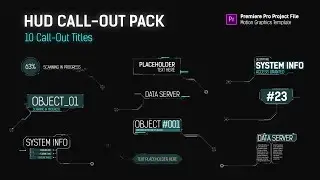 HUD Call Out Titles - Essential Graphics Motion Graphics Templates
