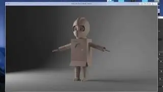 3D Basics in Maya - Wireframe, Clay, and Ambient Occlusion Renders