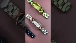 Металлический ремешок из нержавеющей стали для фитнес браслета Xiaomi Mi Band 3, 4, 5 и 6