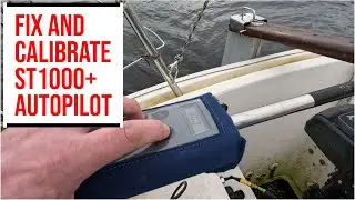 Calibrating ST1000+ Auto Pilot , also fixing issue with calibration mode not starting on key press