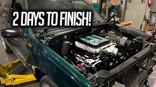 The LT4 swap in my 1996 Tahoe is giving us some problems. Not used to this!