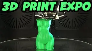 3D Print Expo - Exhibition of 3D printers, 3D pens. How it was in 2017.