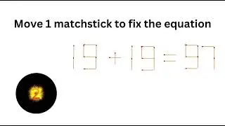 MATCHSTICKS PUZZLE #77 || PUZZLE GAME