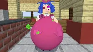 Evil Ragatha devours Ragatha - The Amazing Digital Circus (Minecraft Vore Animation)