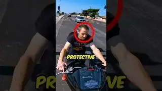 Suspicious Biker Gets Pulled Over ! 😨