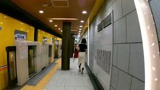 Aoyama-itchome Station Walk #1 | 青山一丁目駅散歩 | Japan ASMR 4K | Tokyo Calm Travels And Beyond