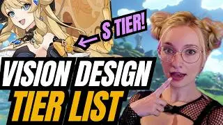 Vision Placement TIER LIST! ALL CHARACTERS in Genshin Impact!