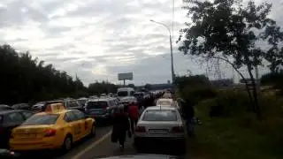 Пешком до аэропорта Домодедово