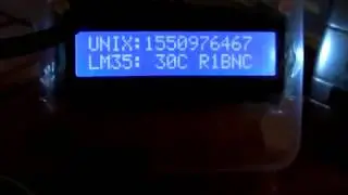 #23 NodeMCU devkit LCD 16x2 LM35 Arduino IDE, Non-OS SDK Demonstration