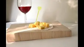 With women's hands, a tray with a jigsaw and a drill. It is possible, but difficult