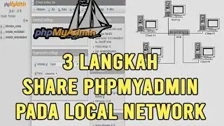 3 Langkah Share PHPMYADMIN pada local network.