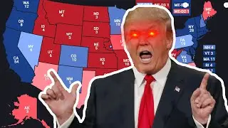 2024 Presidential Election Map Based On Polls [ALL 50 STATES]