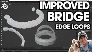 Quick Bridge - A BETTER Bridge Edge Loops Tool for Blender?