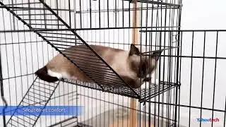 Yaheetech Cage pour Petits Animaux  Cage pour chat Cage pour Furets/écureuils/Chinchillas/Rat