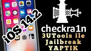 3uTools ile checkra1n Jailbreak nasıl yapılır 