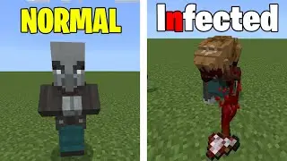 NEW Parasite Addon | Xen Infection in Minecraft PE Bedrock Edition