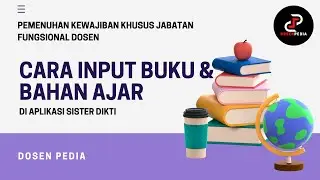 CARA INPUT BUKU AJAR DI SISTER DIKTI