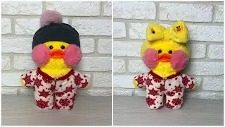 Шьём одежду для утки лалафанфан + выкройка