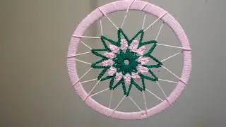 Quick Easy Crochet wall hanging  Gift Idea! Sell as many as you can make.