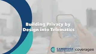 Building Privacy by Design into Telematics