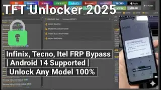 Hard Reset + TFT Unlock Tool | New 2025 FRP Method — No PC Needed (Infinix/Tecno/Itel)