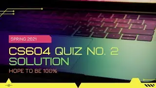 #CS604