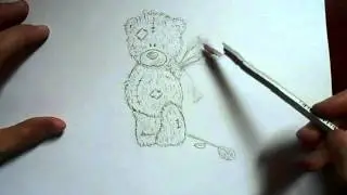 Видео: как нарисовать тедди?