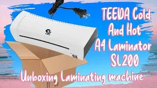 PRINTING BUSINESS | AFFORDABLE  LAMINATOR  | UNBOXING LAMINATING MACHINE | DS Cipre