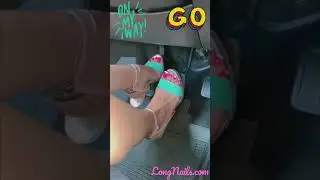Driving Stick in Heels - LongNails.com