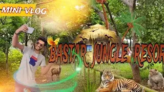 🍁mini vlog ☘️ bastar jungle resort 🪵