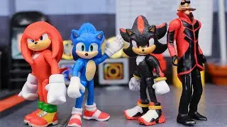 Jakks Pacific 2.5" Wave 1 Sonic The Hedgehog 3 Movie Figure Review!