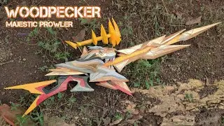 membuat skin Evogun Woodpecker dari kayu !!! free fire