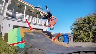 INSANE HOME MADE RESI RAMP!!!