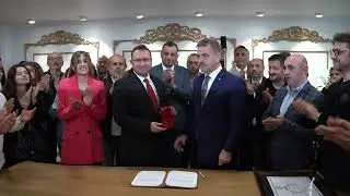 BAŞKAN BAHÇETEPE GÖREVE BAŞLADI