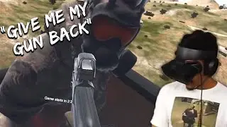 BEEFING with an ELITE VR War Veteran... (HE SAID HE WAS BETTER THAN ME.) | STAND OUT Gameplay