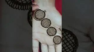 Coin Mehndi design|Maruthani | Meganthi|Simple Mehndi design #shorts