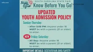 State Fair announces update to the youth policy