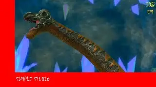 Siamosaurus VS Brachiosaurus : Short Dinosaurs Battle EP1