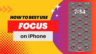 How to best use the FOCUS option on an iPhone | iOS 16 BEST FEATURE
