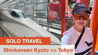 Fushimi Inari Shrine, Nijo Castle, Shinkansen, Kyoto Vlog | Solo Travel as a woman