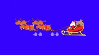 Santa Claus Christmas animation- Royality free green screen effects free to use