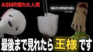 ASMR慣れた人用 - これ最後まで見れたら