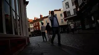 Looking towards the Old Buttermarket on a late Summer Night 2016